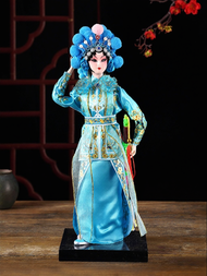 ของขวัญตุ๊กตาผ้าไหม ตัวละคร Peking Opera ของ Tangerine Bazaar ของขวัญสำหรับคนต่างชาติ งานฝีมือพื้นเม