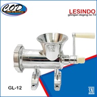 mesin cetak pelet Lesindo gilingan daging no.12 untuk daging kacang bumbu ikan dll Model duduk