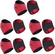 Lurrose 5 Pairs Heel Cover Heel Cups Foot Heel Pad Heel Brace for Yoga Cracked Heels Heel Guards Ankle Cover Heel Brace for Pilates Heel Cushions Cups Light N Cloth Boots Men and Women