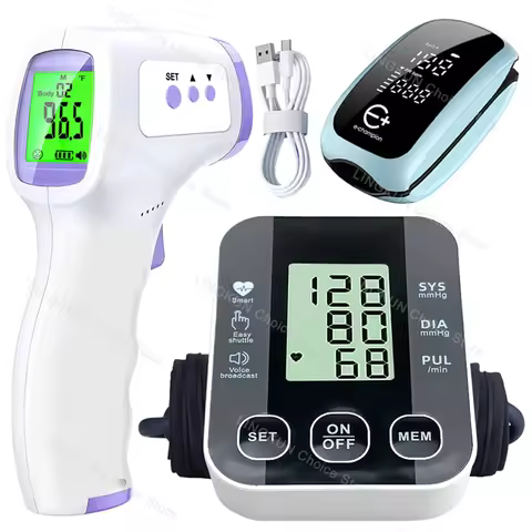 Tensiometer Heart Rate Pulse Meter BP Monitor Healthy Digital Arm Blood Pressure Meter Cuff Medical 