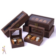 INNICE Watch Box, Wooden Storage Watch Display Box, Retro Display 6 10 12 Grid Watch Storage Box Wat