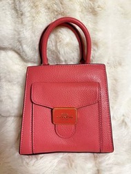 Coach New bag 粉紅色手挽袋