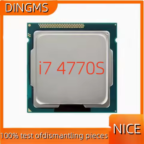 Used Intel Core i7 4770S CPU Processor Quad-Core 3.1GHz 65W LGA 1150