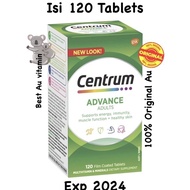 Centrum Advance Multivitamin Adult 120 Tablets dewasa Murah