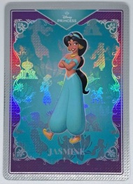 迪士尼 - 迪士尼 公主 收藏卡系列 PARALLEL CARD (異畫卡) 阿拉丁 茉莉 JASMINE 18/36 [平行進口]