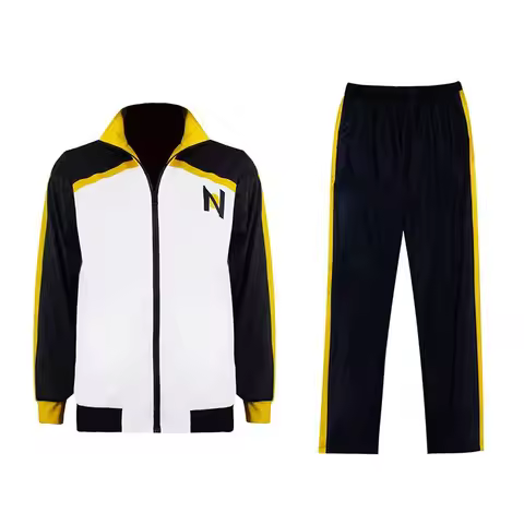 Anime Re:Life in A Different World From Zero Natsuki Subaru Cosplay Costumes Embroidery Full Zip Coa