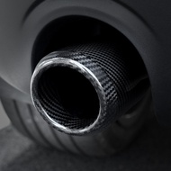 Car Accessories Carbon Fibre Exhaust Pipe For Mini Cooper F54 F55 F56 F57 F60 Stainless Steel Exhaus