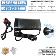HP Gaming Charger OMEN 15-DC 15-CE 15-CX 15-EC 6.9A 7.7A 4.5*3.0MM 135W 150W L15534-001 TPN-DA11 TPN