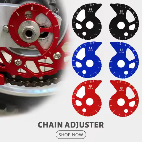 Motorcycle Chain Adjuster Spare Parts Regulator Kit For YAMAHA DT 125R DT125R 1990-2002 DT 125RE DT1