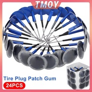 TMOY 24pcs Tire Patches Kit 36*4mm Tire Repair Patch Plug Kit Mushroom Plug Patch Gum For Tire Tread