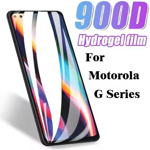 Hydrogel Film For Motorola Moto G9 G8 G7 G6 Plus Play Power Lite G 5G Plus G5 Plus Screen Protector 
