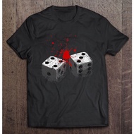 Lucky 7 Dice Roll Seven Deadly Sins Gambling Graphic T Shirts Summer Tshirts Men