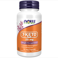 คีโต / 7-KETO® / DHEA Acetate 25 MG 90 Capsules by NOW FOODS