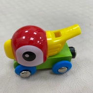 German Hape Parrot Whistle Train Children's Toys Train Toys Exhibits