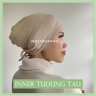 Inner Tudung TALI Jersey Cotton Gred A - Inner Snowcap Tie Back, Anak Tudung, Inner Tali, Inner Ward