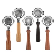 58mm Bottomless Coffee Portafilter Single Layer Aluminum Alloy Portafilter Coffee Machine Bottomless