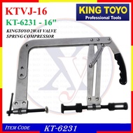 KT-6231 (KT 6231 - 16") KINGTOYO TWO VALVE SPRING COMPRESSOR (KTVJ-16) KING TOYO JAPAN TYPE