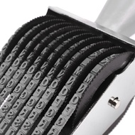 2X Multipurpose 10 Digit Alphabet Rolling Rubber Stamp English Letter Number Emboss DIY Scrapbooking