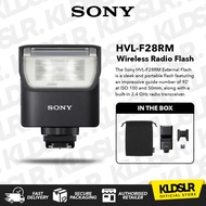 Sony HVL-F28RM / F28M External Flash with Wireless Radio Control (Sony Malaysia Warranty)