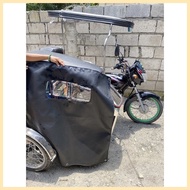 ✿ ▪ ✅ Plastic and Leather Tricycle Door Cover for Passenger Side/Sidecar Door Cover for Tricycle