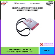 Hyundai Elantra MD 1.6 Genuine Hyundai Mobis Drive Belt (25212-2B120/2B720 > 6PK1257)