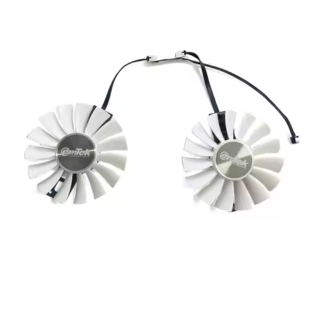 For EMTEK GeForce GTX 1060 HV White MONSTER OC Graphics Card Cooling Fan FD9015U12S 88mm 4Pin GTX106