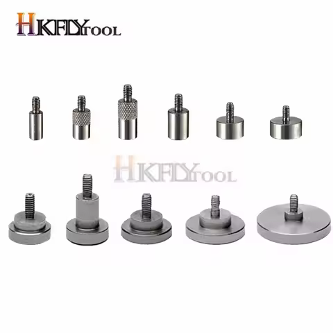 M2.5 Thread Steel Dial Indicator Probe Flat Contact Points For Dial Test Indicator Contact Dial Gaug