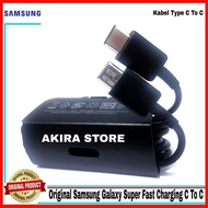SAMSUNG GALAXY S24 S24+ S24 ULTRA ORIGINAL DATA CABLE SEIN SUPER FAST CHARGING TYPE C TO C