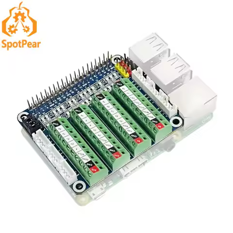 PCF8591 expansion board LED GPIO IO test ADC/DCA Sensor Beginner board for Raspberry Pi