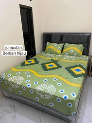 Sprei Fitted Karet Sprei Abstrak Batik Sprei Batik Sprei Batik Murah 4 Pilihan Size No. 1 King Size