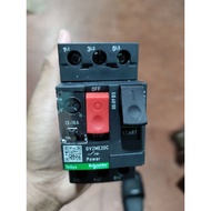 CB overload protection for Schneider GV2ME20C motor, load current 13A-18A, capacity 7.5kw
