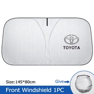 Sieece Car Window Sun Shade Windshield Visor Car Accessories For Toyota Wish Hiace Sienta Altis Harrier