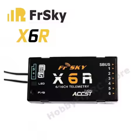 FrSky X6R 2.4G 16CH SBUS RC Receiver PCB Antenna Smart Port Data Return for Open TX Taranis X9D Jump