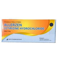 Allerzen Cetirizine Box 100 Tablet