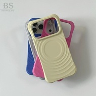 New Color Fashionable Solid Color Boyang Liquid Silicone Magnetic Case Suitable for iPhone 17 pro 17