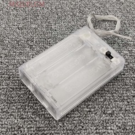 MIQUELGM Battery Box Transparent Battery  Cases for AA Battery 2 3 Slot 2X 3X Battery Holder