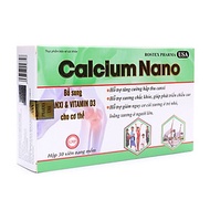 Viên uống Calcium Nano Rostex Pharma bổ sung canxi , phát triển chiều cao, giảm nguy cơ còi xương Hộ