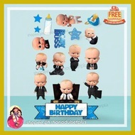 ◑ ◕ ☾ Baby Boss Cake Topper | Cake Topper [set] | Baby Boss cup cake toppers | Set  hdsph