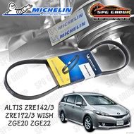 MICHELIN TOYOTA ALTIS ZRE142 ZRE172 WISH ZGE20 ZGE22 FAN BELT AIRCOND ALTERNATOR POWER STEERING BELT