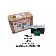 100% ORIGINAL TOBAKI YAMAHA LC135 V1 V2 V3 V4 V5 V6 V7 V8 FI RECTIFIER / REGULATOR / KATAB KATAU CHA