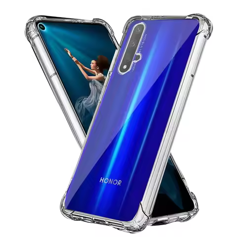 For Huawei Nova 5T Case Shockproof Phone Cases For Huawei Nova 5T Silicone Soft Clear Cover Fundas F