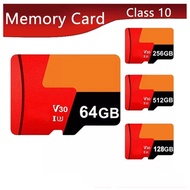 16GB/32GB/64GB/128GB/256GB/512GB/1TB/2TB Class10 mini SD card with card reader, suitable for smartph