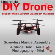 LIMERENCIA DM002 Drone Aerial Model, Mini Multistyles Drone Quadcopter Assembly Toy, Aircraft Access