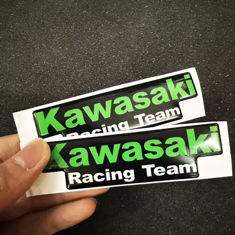 3d Kawasaki Racing Sticker Racing Team Decal for Z900 Z1000 Z800 Z750 Ninja 650 400 ZX6r ZX9r ZX10R