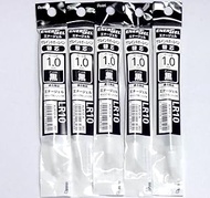 Pentel 1.0mm Black Ink Refill (XLR10-A), for EnerGel Liquid Gel Ballpoint Pen (BL60), 5 Pack/total 5 pcs (Japan Import) [Komainu-Dou Original Package]