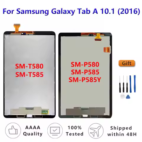 For Samsung Galaxy Tab A 10.1 2016 SM-T580 /T585 / P580 / P585 tablet LCD Display Touch Screen Digit