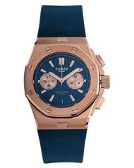 Tomaz TQ011-D1 Men’s Watch (RoseGold/Navy)