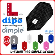 L-Style Darts Flight - L-Flight Pro【 Slim L6 Dimple 】