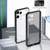 For Nothing Phone 3A Lite 3A Pro 3 Case Nothing Phone 3a Lite TPU Translucent Shockproof Matte Back 