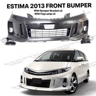 ESTIMA 2012 2013 FRONT BUMPER SET ACR50 FACELIFT With Sport Light &amp; Bumper bracket